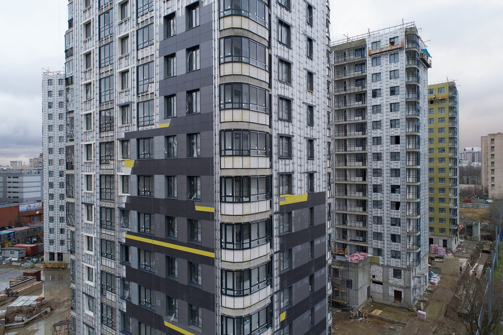 Ход строительства ЖК «Дом на Львовской» в ноябре 2020