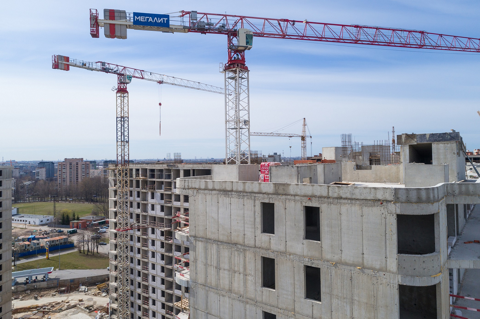 Ход строительства ЖК «Дом на Львовской» в апреле 2020