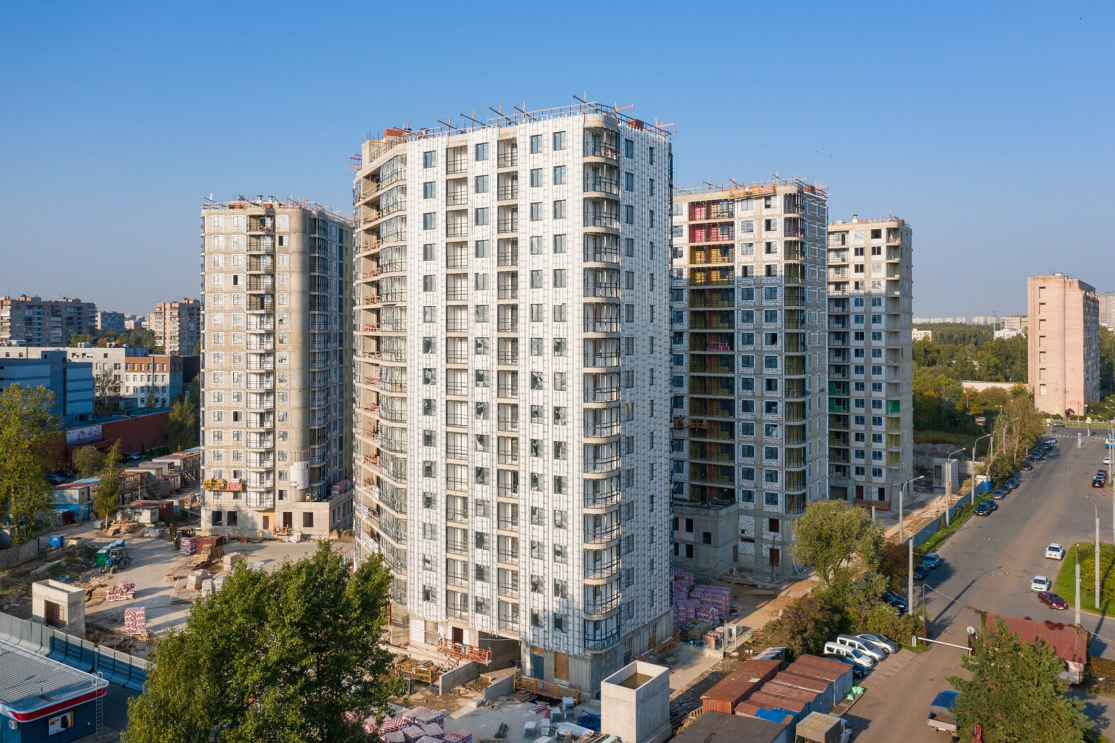 Ход строительства ЖК «Дом на Львовской» в сентябре 2020