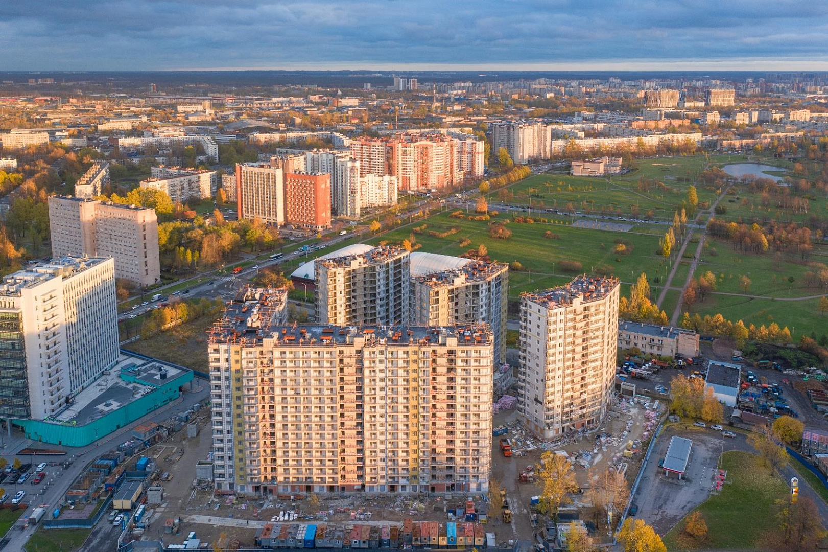 Ход строительства ЖК «Дом на Львовской» в октябре 2020